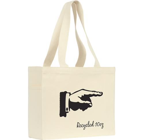 Cranbrook 10oz (340gsm) Recycled Cotton Canvas Tote Shopper Bag